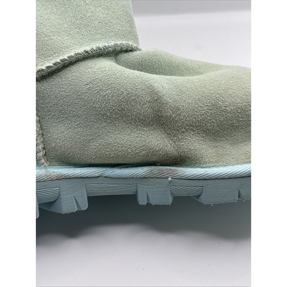 Ugg Australia Classic Tall #5845 Tall Sheepskin Light Blue Threadsole Sz 8 - Picture 9 of 9